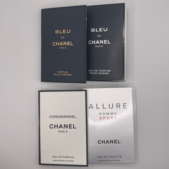 CHANEL Other - CHANEL - Bleu, Allure and Coromandel Sample Set